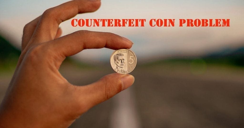 Counterfeit coin problem Cheenta