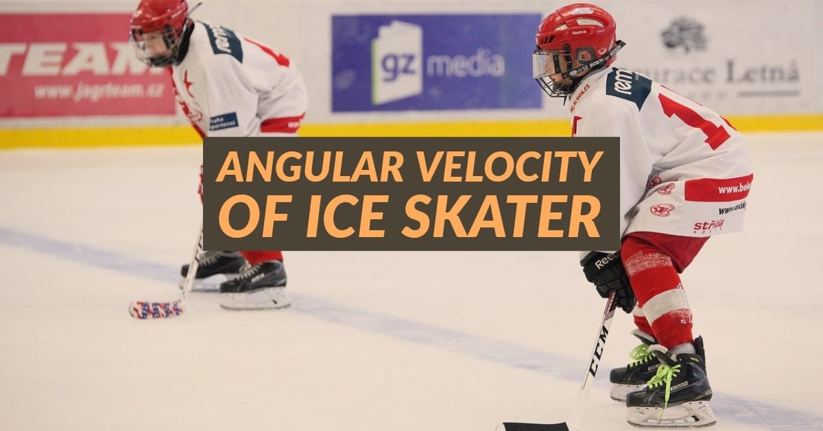 Angular Velocity of Ice Skater Cheenta